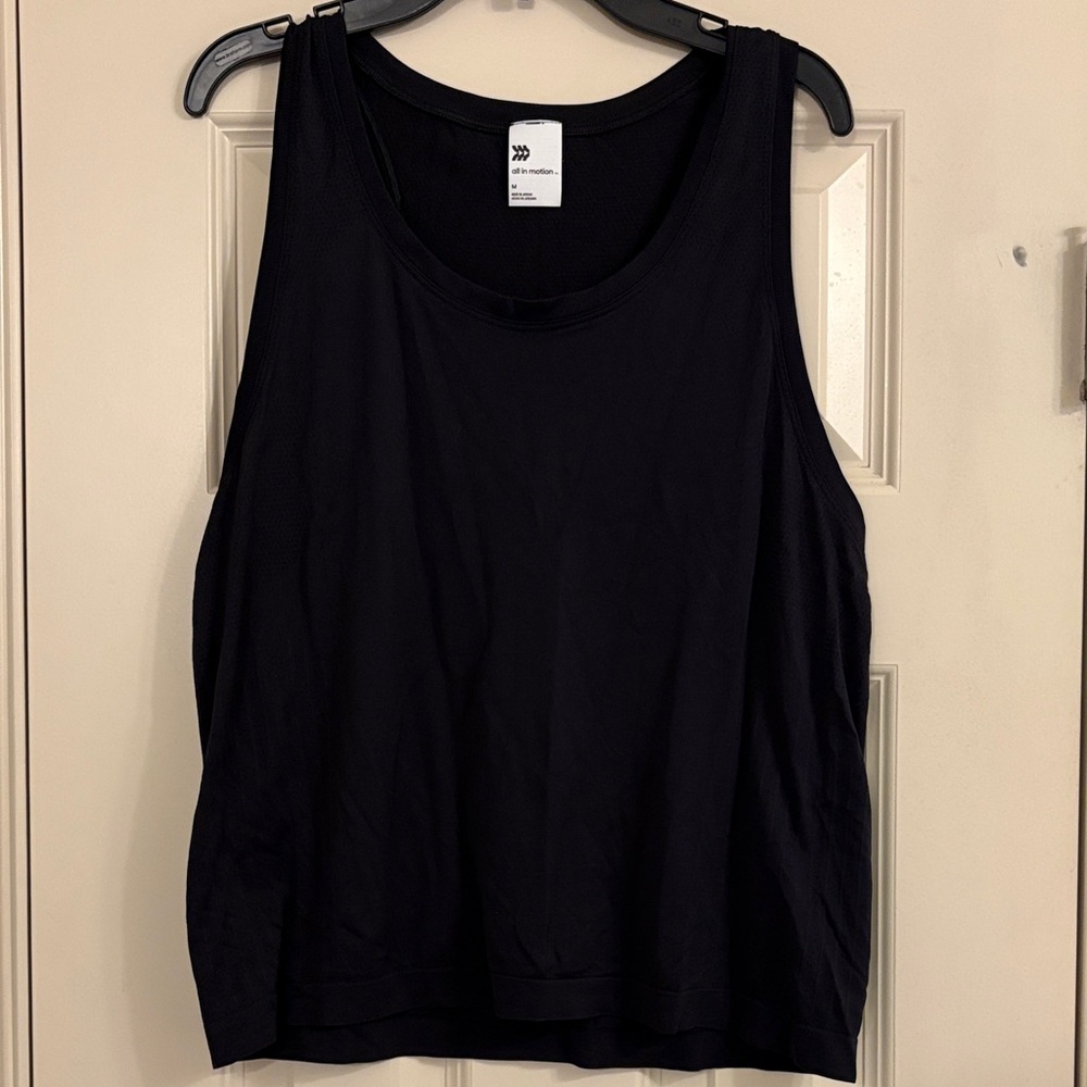 All in Motion Women's Classic Black Tank Top